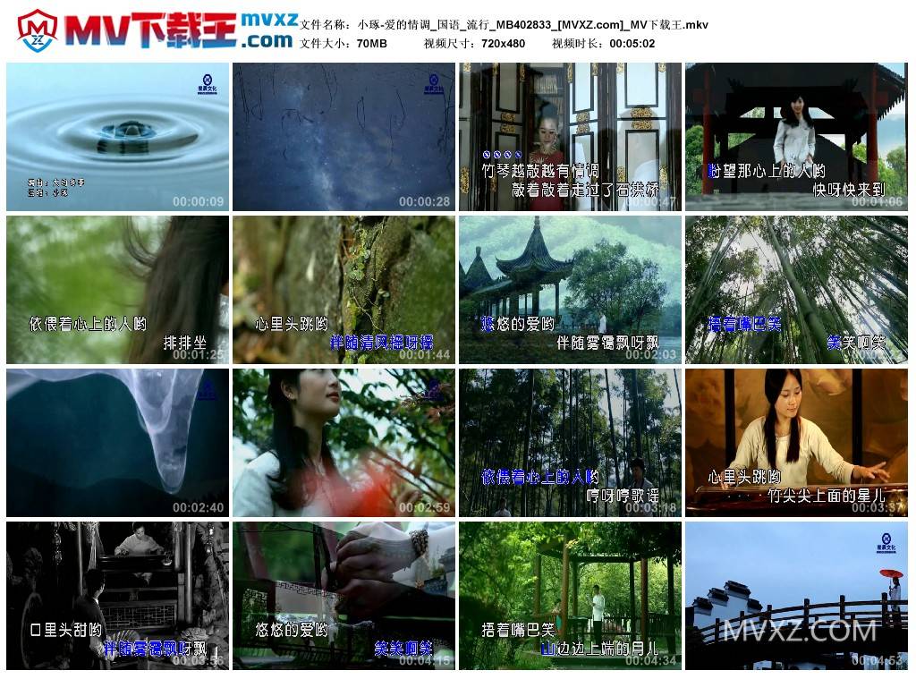 小琢-爱的情调_国语_流行_MB402833